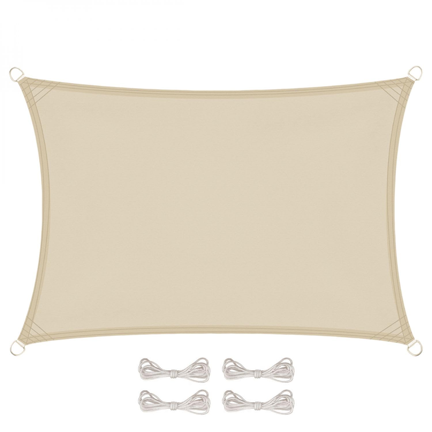 Voile d'ombrage rectangulaire Linxor pour rafraîchir la terrasse