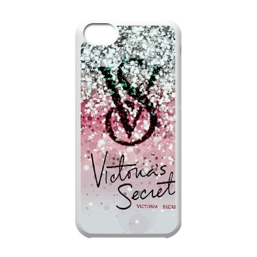 iPhone 5c Phone Covers White Victoria Secret Pink Brand Logo Cell Phone Case 2T112851