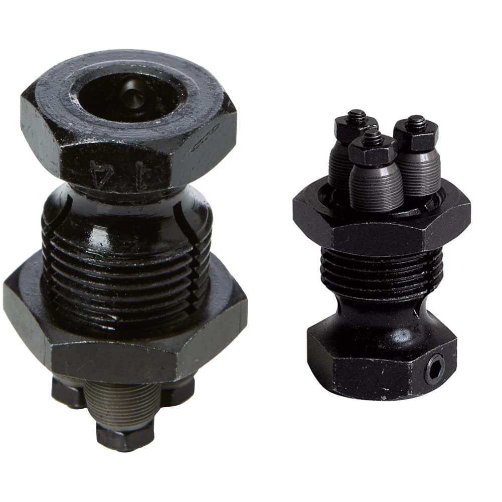 CycloTools Rolling Head Thread black, 10 x 10 x 10 cm, 14G & Outdoor and Sports Cyclo Tools Gauge Spoke Thread Rolling Head Black Size 12, Black, 12g UK