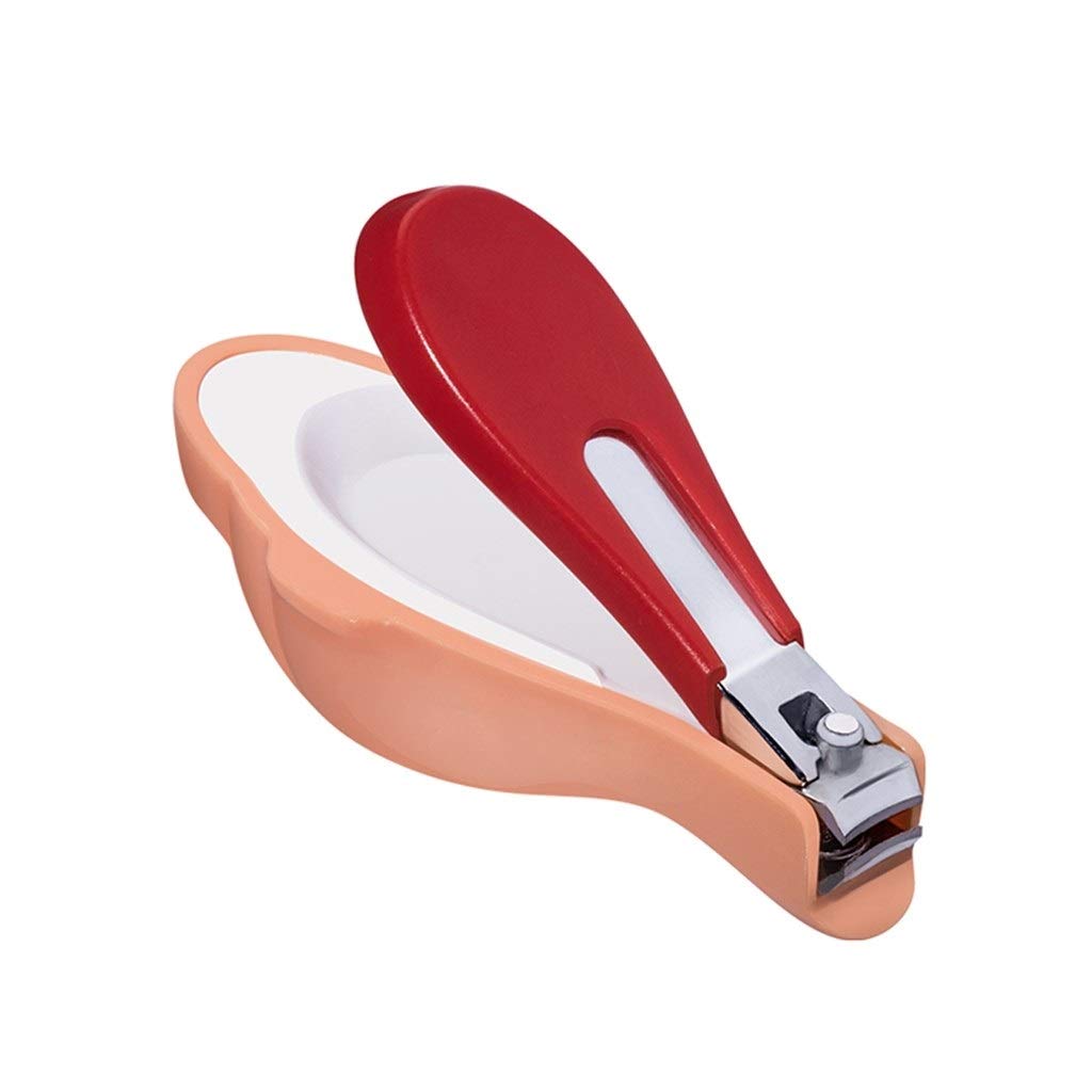 Juego de manicura cortaúñas para bebés, cortaúñas para recién Nacidos y bebés, cortaúñas Individuales de Lujo y Seguros para Proteger Las uñas sensibles, Regalo portátil (Color: B) (A)