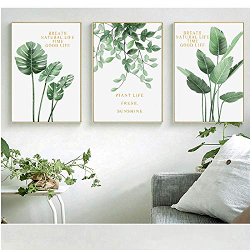 Toile imperméable plantes tropicales anti-humidité pour salon lumineux