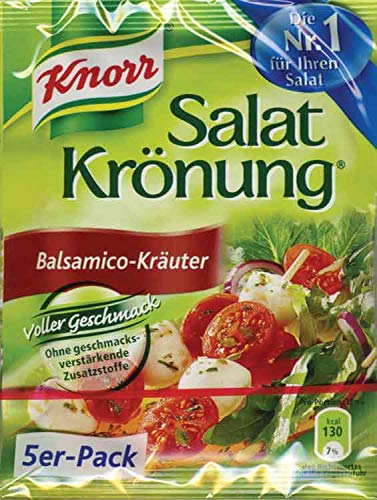 Knorr Salad Balsamico Herbs, 5 Count (Pack of 15)