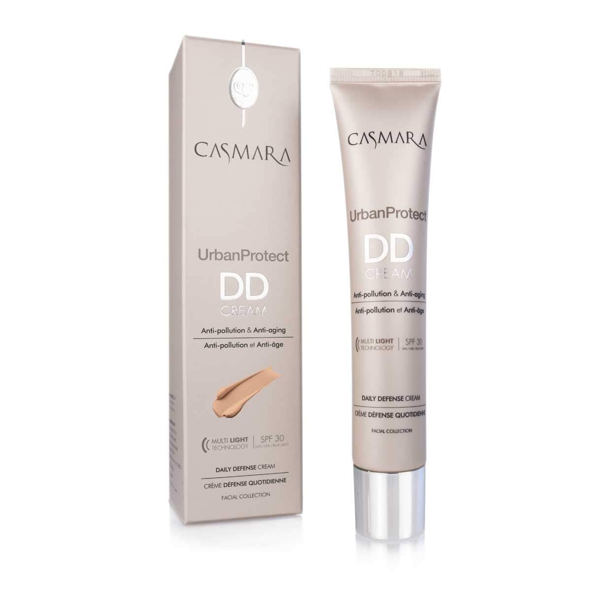 Casmara Urban Protect DD Cream, 01 Light Evens Skin Tone, Multi-Function Daily Defense Cream, SPF 30 UV Protection, All Skin Type, 50 ml