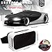 Sharper Image Remote Control Italia Sports Car with Virtual Reality Headset, Silver & Black