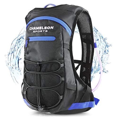 Chameleon Hydration Backpack - Waterproof Breathable Camel Water Bag Pack for Trail Running