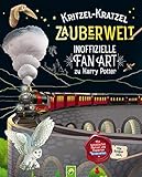 Kritzel-Kratzel Zauberwelt • Inoffizielle Fan Art zu Harry Potter: Mit fantastischen Motiven und magischen Glitzerseiten. Mit Bambus-Stick - Katharina Bensch, Schwager & Steinlein Verlag Mia Steingräber 