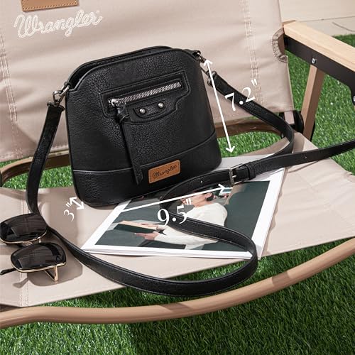 Image of Wrangler Small Crossbody Bags for Women Shoulder Cute Purses and Handbags with Adjustable Strap