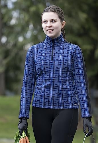 Kerrits Kids Muzzle Nuzzle Fleece Half Zip - Print2