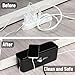 Bates- Cable Management Box, Small, Cable Organizer Box, Cord Organizer Box, Cable Box Organizer, Cord Management Box, Cord Hider Box, Cord Box for Wires on Floor, Power Strip Cover Box Baby Proof