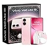 vivo V60 Lite Móvil 5G, 8+ 256GB ROM, Dimensity 7360-Turbo, Cámara 50MP, Vídeo 4K, Pantalla 6,7’’ 120 Hz AMOLED, Batería 6500 mAh, 90W Cargador+Auriculares Buds air3, telefono móvil con IA, Pink