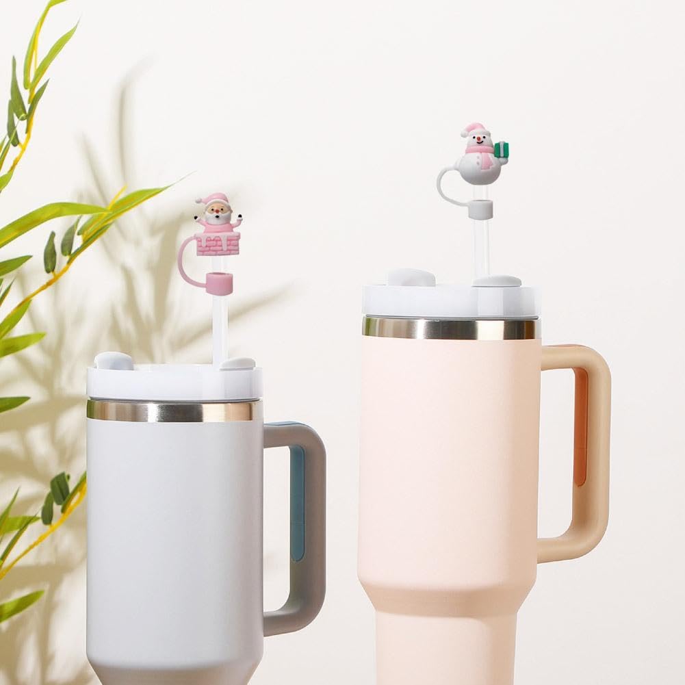 Couvercle De Paille En Silicone Avec Nœud Pour Tasse Stanley