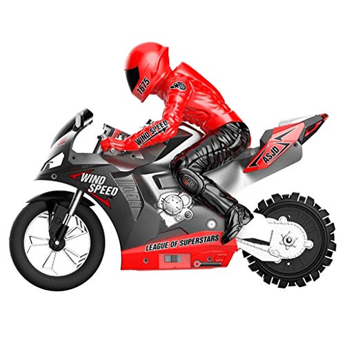image for cobcob RC Motorcycle,2.4Ghz Built-in 6-Axis High Speed Rc Car Remote C