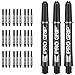 Target Darts 10 x Sets of Black Pro Grip Shaft Intermediate - 30 in Total