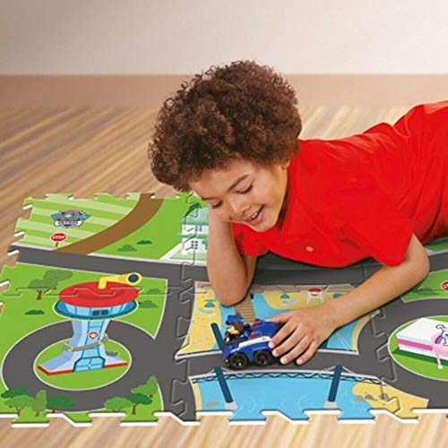 Tcg Toys Paw Patrol 6Piece Tile Megamat,Multi #TOP6