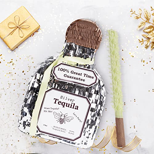 Birchio Tequila Pinata Bundle With A Blindfold And Bat (17 X 10.5 X 4 Inches), Perfect For Birthday Parties, 21Th Birthday Party, Bachelor Party #TOP4