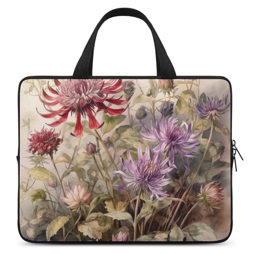 Sac à bandoulière pour ordinateur 17" aquarelle idéal pour aller au bureau