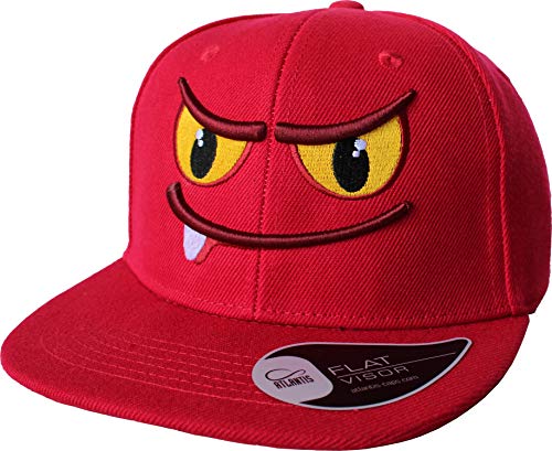 Baddery Kinder Cap - „Zahnmonster“ - Lustige Monster Kappe für Jungen & Mädchen (One Size)