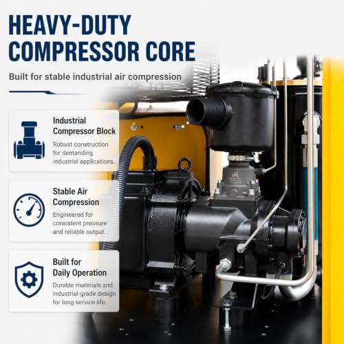 HPDAVV PM VFD Rotary Screw Air Compressor
