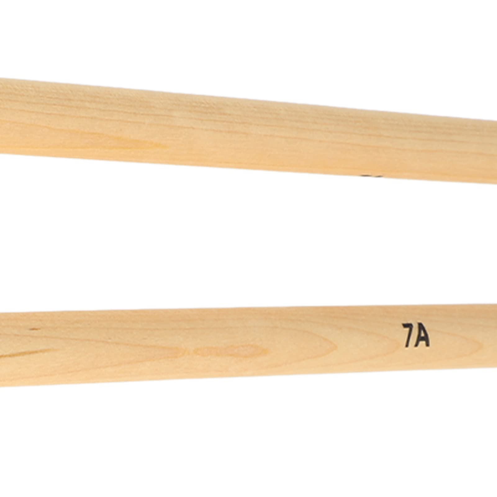 12 Pares de Baquetas de Madera de Arce 7A con Punta Ovalada, Juego de Baquetas Antideslizantes, Baquetas Americanas con Forma de Lágrima, Rendimiento Duradero, Baquetas Clásicas