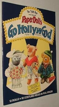 Paperback Teddy Bear and Friends Paper Dolls Go Hollywood Book