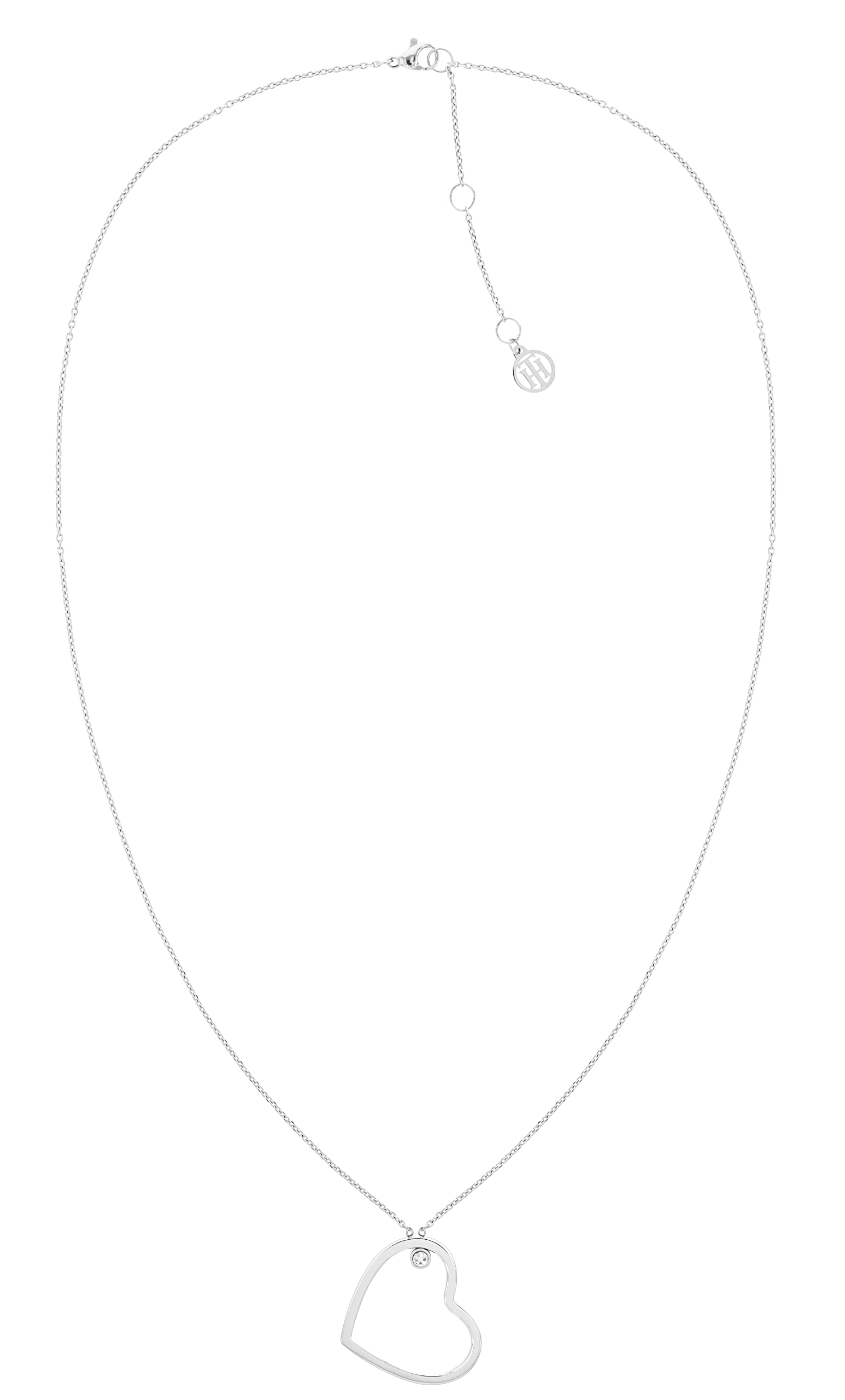 Tommy Hilfiger Jewelry Women's Necklace in Stainless Steel with a Heart Pendant - 2780756