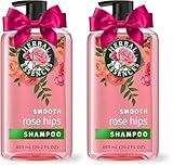 Herbal Essences Rose Hips Shampoo - Smooth, Shiny Hair with Vitamin E & Jojoba, Safe for Color Treated Hair, Floral Scent, Cruelty-Free, Dermatologist-Tested, 29.2 Fl Oz (Pack of 2)