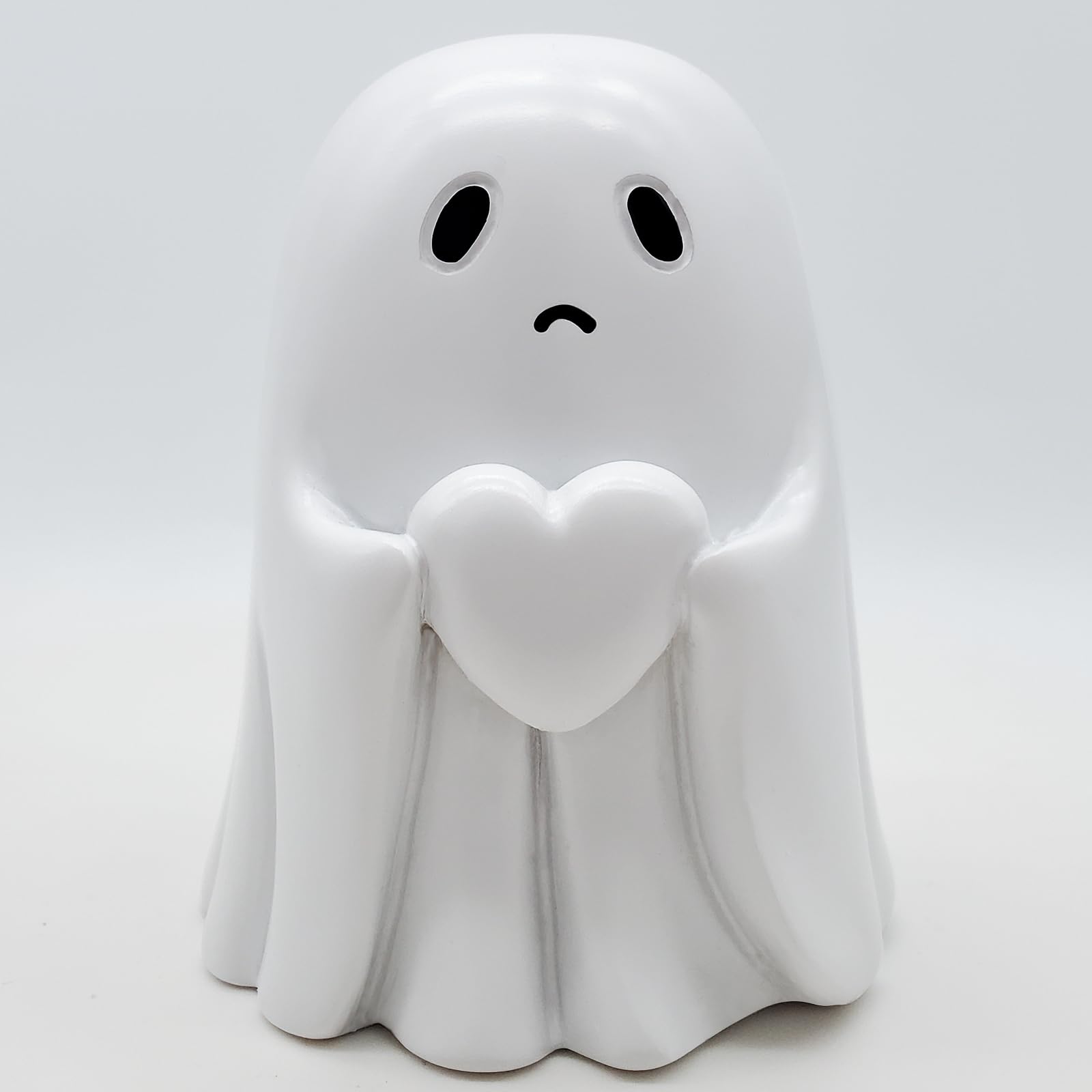 Niedliche Geisterstatue Für Halloween – Humorvolle Fingergeister-Skulptur Als Deko