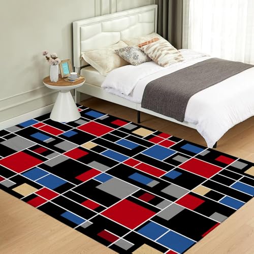 Tapis de salon rétro pour chambre de garçons et adolescents - 5