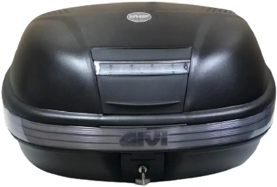 Bau Bauleto Traseiro Moto Givi E460 Fume 46 Litros Monokey Cor:Fumê