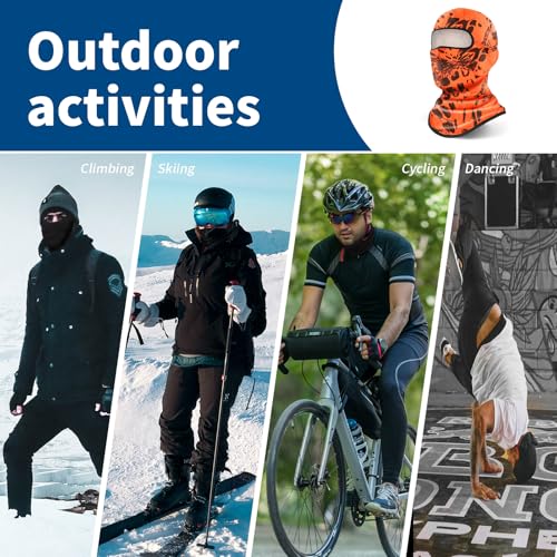 Image of YESLIFE Balaclava Ski Mask for Men and Women, Winter Face Mask, Shiesty for Skiing, Snowboarding & Motorcycle