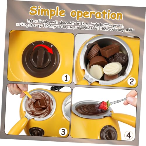 Lifkome olla eléctrica para fundir chocolate 110V miniatura 3