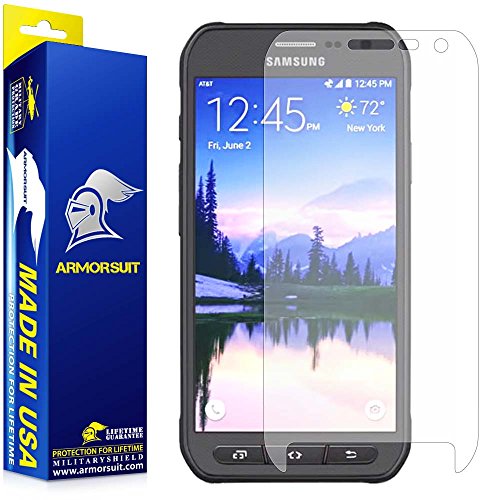 ArmorSuit MilitaryShield Anti-Glare Screen Protector for Samsung Galaxy S6 Active - [Max Coverage] Anti-Bubble Matte Film
