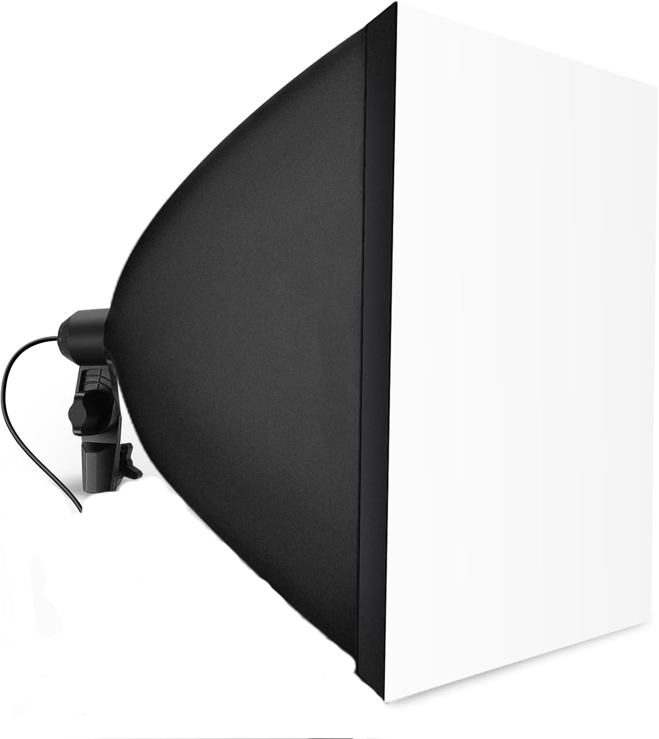 50x70cm Softbox con Enchufe de Bombilla E27, Caja Suave Rectangular Plegable de Ajuste de ÁNgulo Flexible, Caja Suave de Nylon para Retratos de Estudio FotogrÁFico, FotografÍA de Producto