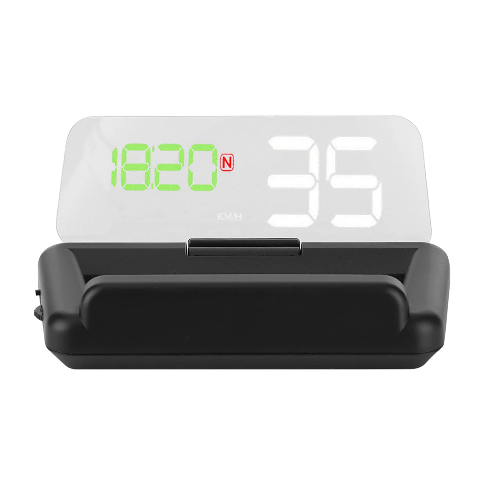 Monitor HUD GPS universal de 3,6 pulgadas HD para coches, camiones, SUV, proyector digital multifuncional T900 para velocidad, tiempo, voltaje, altitud y kilometraje, unidades MPH