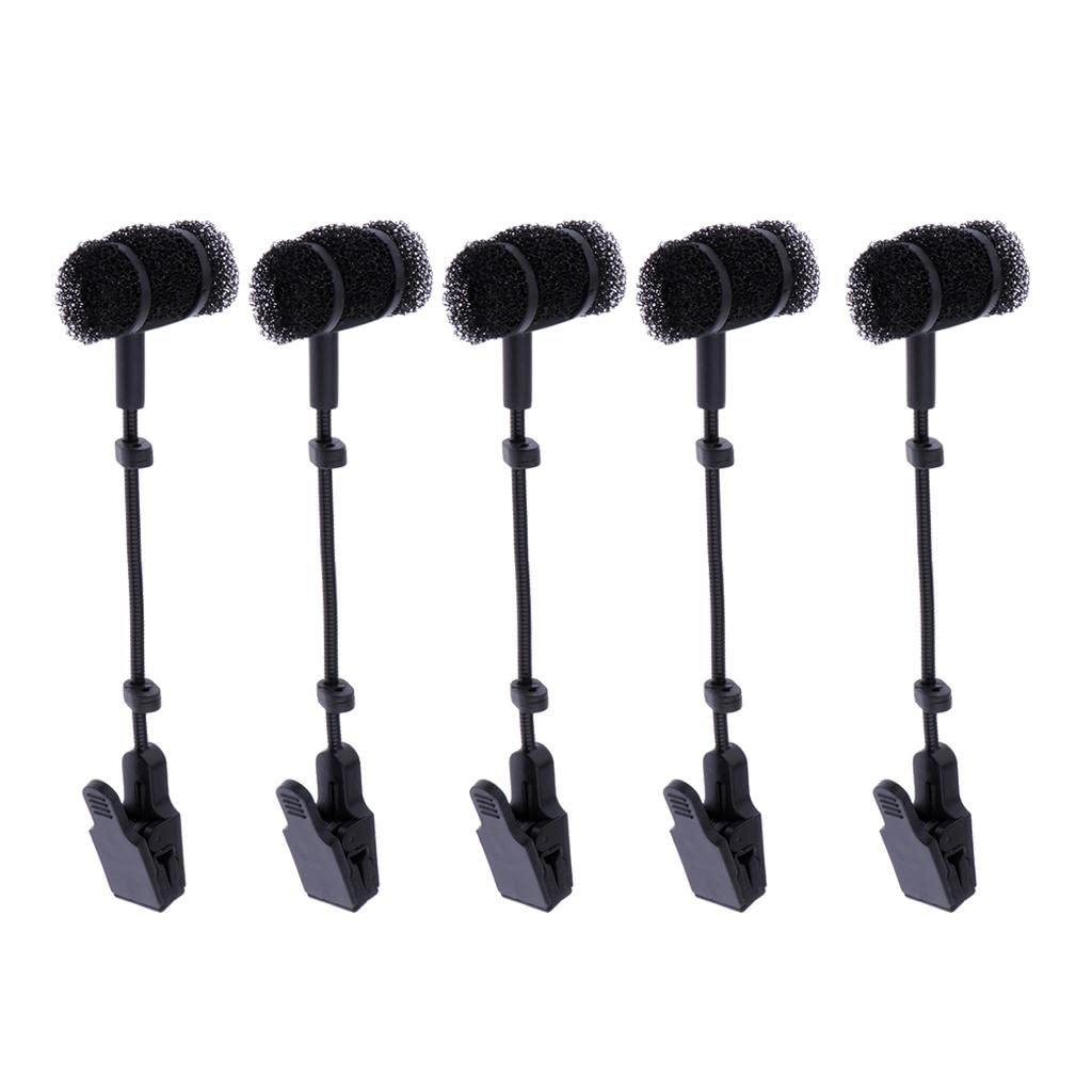 5 x Saxophone Microphone Clip without Mic, Saxophone Microphone Stand Only-picture-23