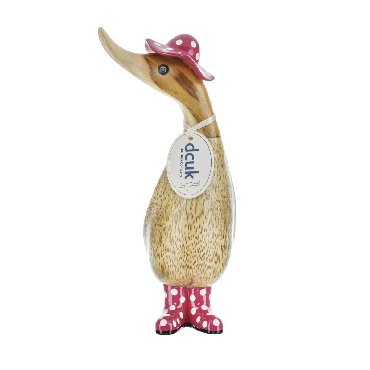 Dcuk Pink,White Pink Spotty Hat Duckling