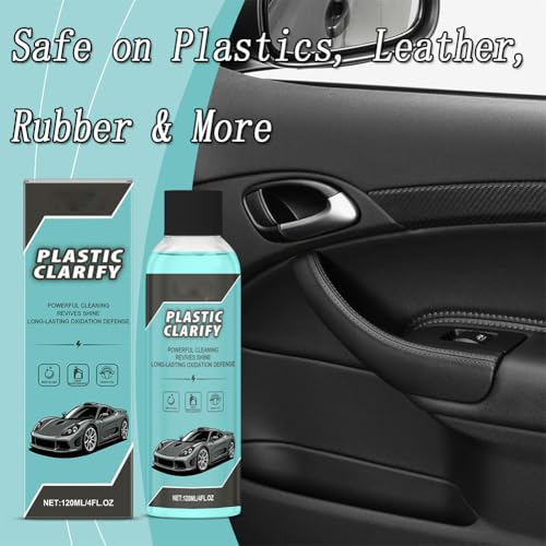 Restaurador Plástico Spray 120ml para Autos 2 Unidades miniatura 3