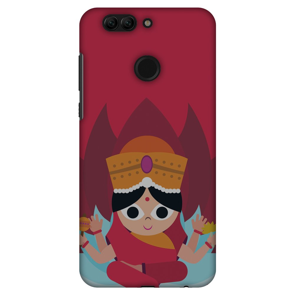 AMZER Slim Fit Handcrafted Designer Printed Hard Shell Case Back Cover for Huawei Nova 2 Plus - Divine Goddess