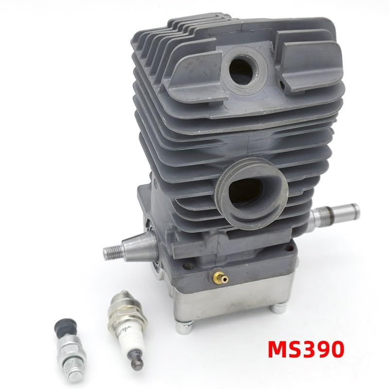 Części ogrodowe 46mm i 49mm tłok cylindra zestaw podstawy wału korbowego silnika pasuje do Stihl MS390 MS290 MS310 039 029 części silnika piły łańcuchowej Części ogrodowe (Color : MS310 47mm)