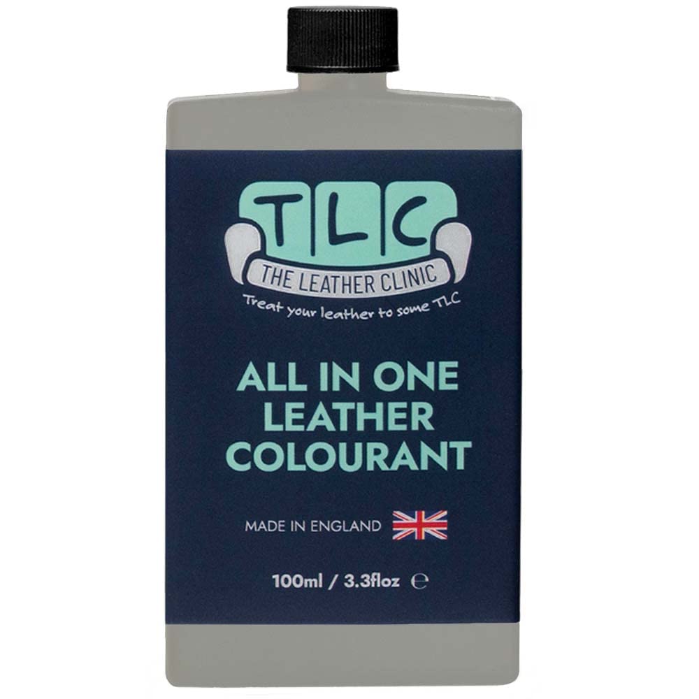 The Leather Clinic All in One Leather Colourant | Self Seal Leather Dye Repair Paint | Recolour Furniture, Sofas, Car Seats (Black, 100ml) — view 18