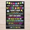 Posters AprilLove I am Your School Nurse I Don't Have A Magic Wand Sign, Office Poster, Health Clinic Print, Chalkboard Sign