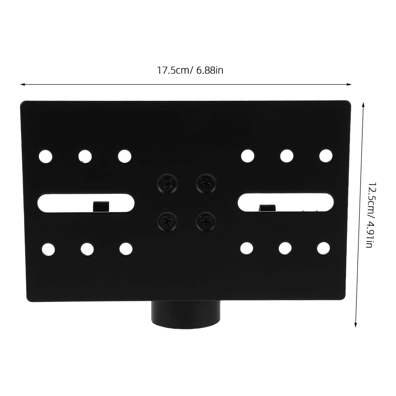 SUPVOX Soporte para Monitor de Estudio: Bandeja metálica de 17,5 x 12,5 cm - Trípode Ajustable para proyectores, monitores y Dispositivos de vídeo