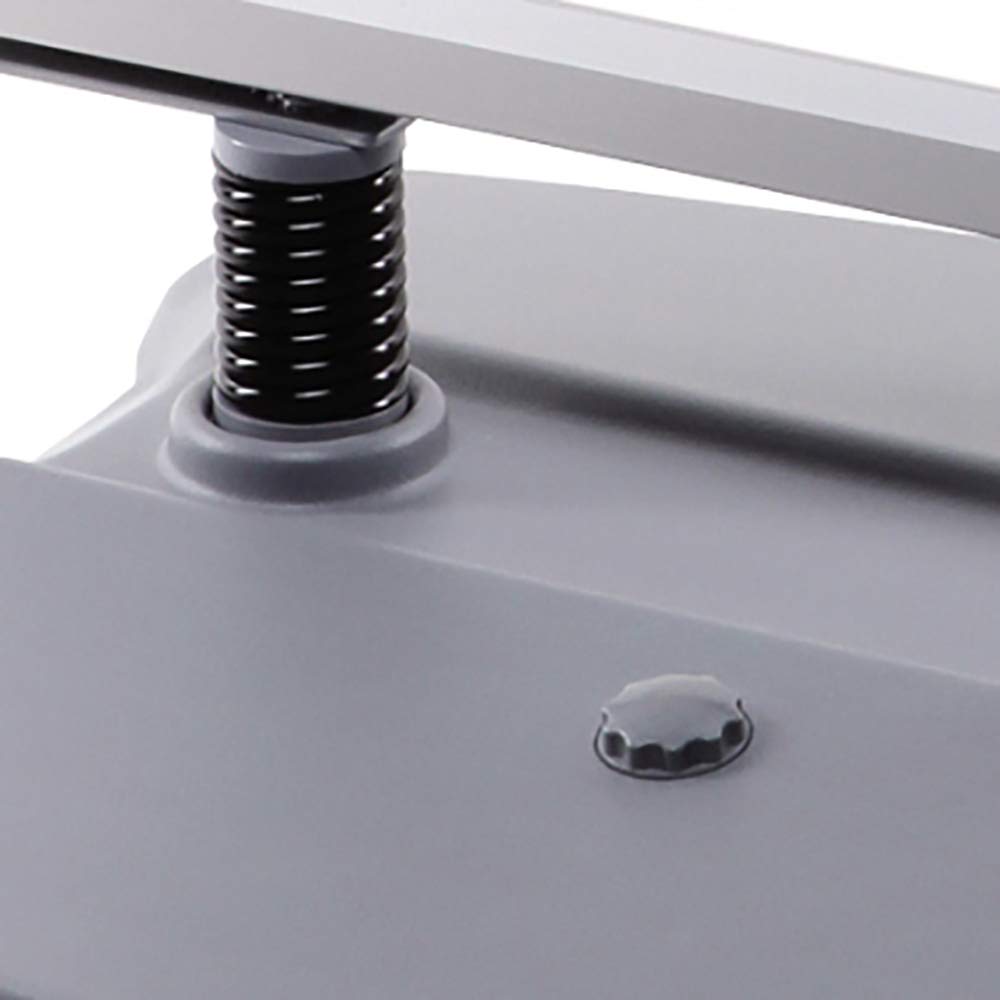 FRANKEN Plakatständer Kundenstopper A1 mit Klapprahmentechnik, freistehend, doppelseitig, Aluminiumrahmen, Tank-Fuß, BS1304