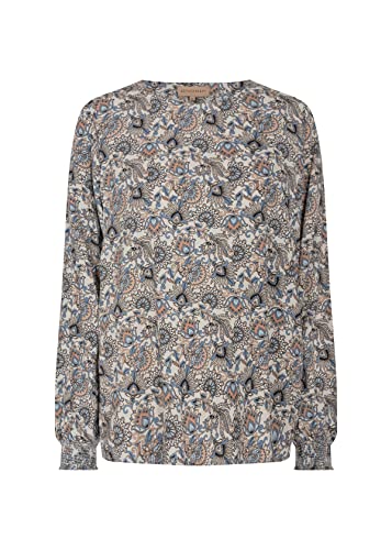 SOYACONCEPT Damen SC-BELENE 2 Bluse Hemd, 6160 Cashmere Blue Combi, Small