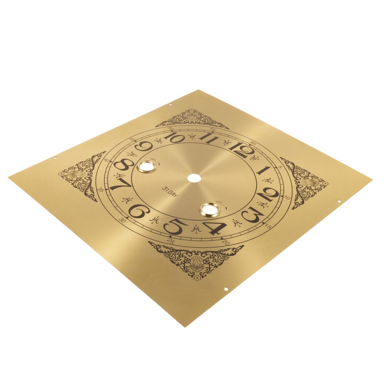 Cadran horloge métallique pour personnaliser le salon avec un kit de réparation DIY
