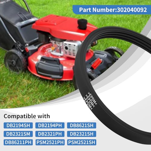 PowerSmart Lawn Mower Belt - With Lawnmower