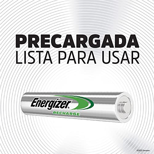 Image of Energizer Power Plus Rechargeable AAA Batteries, 800mAh Triple A Batteries (Pack of 2)