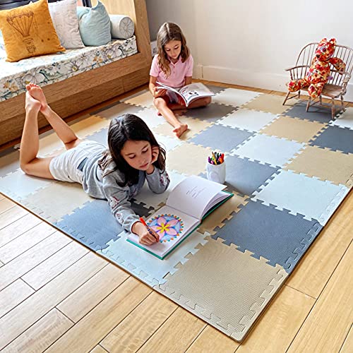 Miotetto 1-28 18 (2 For Free) Tiles Of Soft Non-Toxic Baby Play Mat, Eva Foam Jigsaw Puzzle Play Mat, Interlocking Squares For Babies, Toddlers & Kids Gym thumb #7