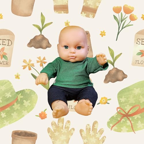 Image of BKDT Marketing Cute Little Boy Doll for Kids Moveable Legs & Arms with Removable Clothes Set 28 cm - Birthday /Return Gift