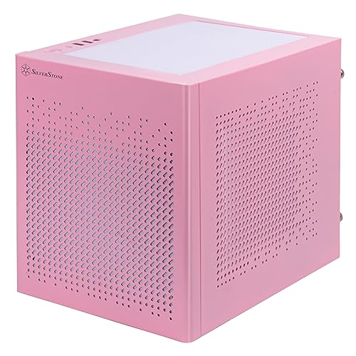Image of Silverstone Technology SUGO 16 Pink Mini-ITX Small Form Factor case with All Metal Construction, SST-SG16P